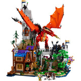 Lego ideas dungeons dragons - het verhaal van de rode draak - 21348