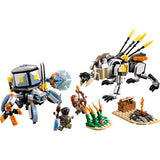 Lego ® horizon adventures™ aloy en varl vs. shell-walker en sawtooth - 77037