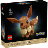 Lego pokémon eevee bouwpakket voor volwassenen met dieren figuur - 72151