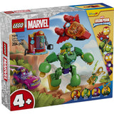 Lego ® ǀ marvel iron man en zijn fantastische vriendjes loki tegen team iron man - cadeau voor kinderen vanaf 4 jaar - 11211