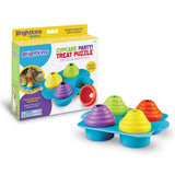 Brightkins cupcake party treat puzzle