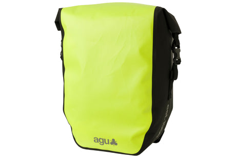 Abi clean enkele fietstas shelter large geel neon cg