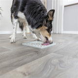 Trixie lick'n'snack mat siliconen lichtgrijs