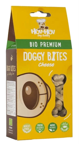 Hov-hov bio premium doggy bites graanvrij kaas