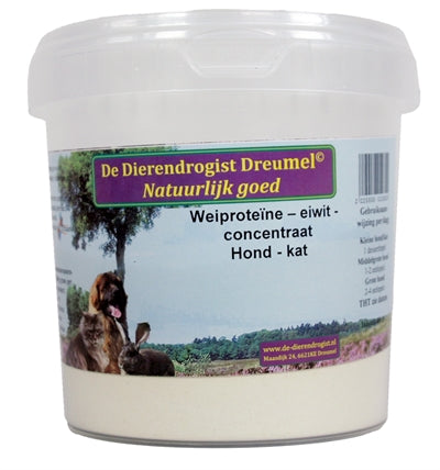 Dierendrogist Weiproteine concentraat hond kat