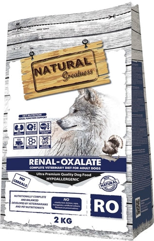 Natural greatness Veterinary diet dog renal oxalate complete