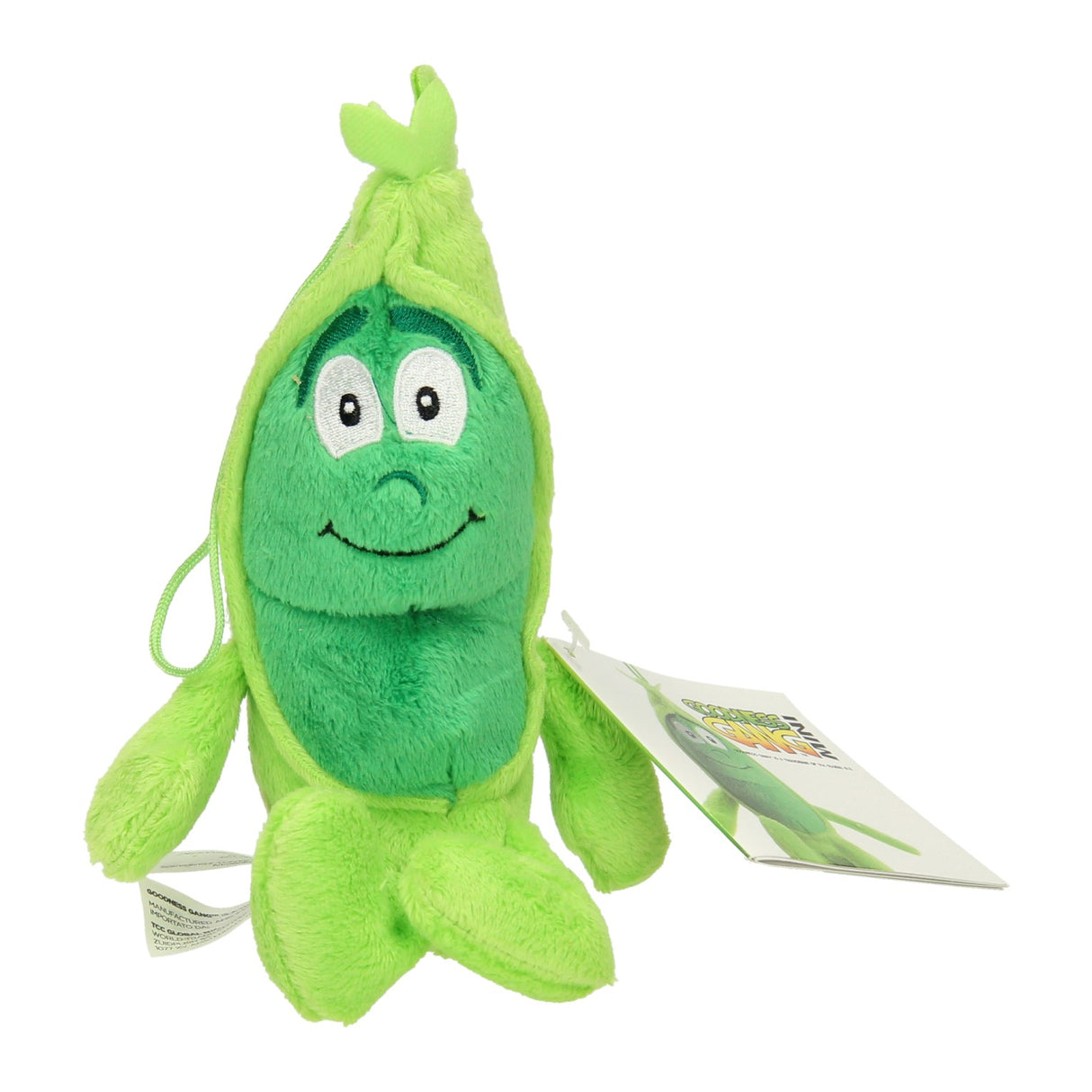 Knuffel pluche sugar snap, 15cm