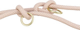 Trixie soft rope hondenriem verstelbaar roze licht roze