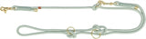 Trixie soft rope hondenriem verstelbaar saliegroen mint