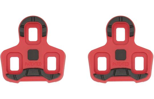 Trivio - schoenplaatjes look delta 6° anti-slip rood