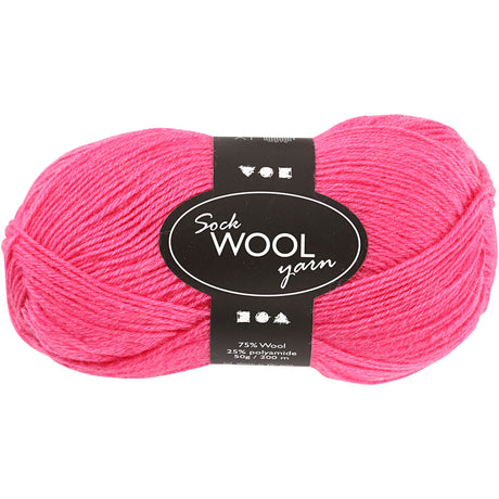 Creativ company http: www.cchobby.nl sokkengaren-l-200-m-roze-50-gr-1-bol