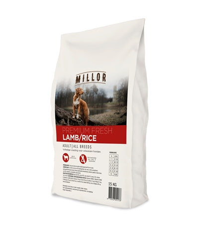 Millor Millor premium extruded fresh adult lamb rice