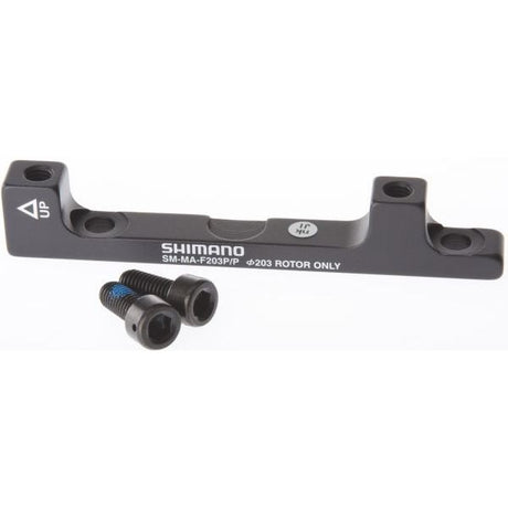 Shimano remblokhouder adapter disc br.adapter shim. pm pm 203mm fr. rear