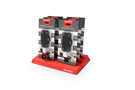 Klickfix toonbankdisplay t.b.v. phonepad zonder inhoud