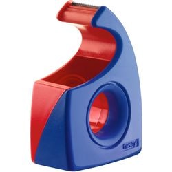 Tape-dispenser tesa easy cut® rood blauw plastic