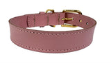 Sazzz Halsband hond braveheart leer roze