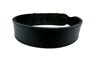 Sazzz Halsband hond pioneer leer zwart