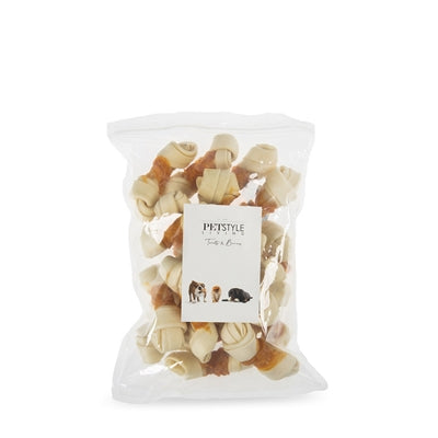 Petstyle living Geknoopt bot wit met kip