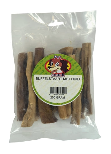 Petsnack Buffelstaart met huid