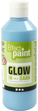 Creativ company http: www.cchobby.nl glow-in-the-dark-fluorescerende-lichtblauw-250-ml-1-fles