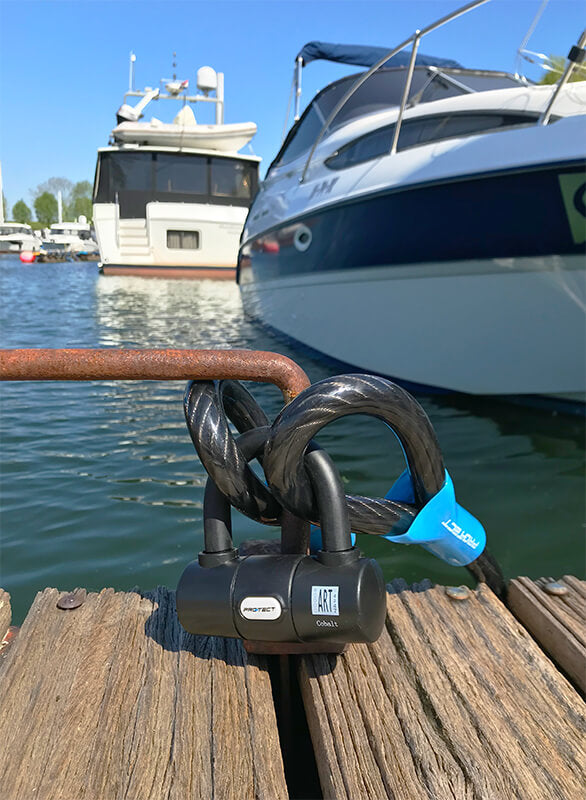 Pro-tect slotkabel 2-ogen cobalt 20mm 5m art1* vbv