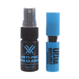 Vortex fog free lens cleaning field kit