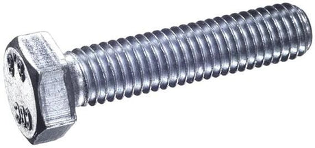 Dresselhaus zeskantbout 6-kt-screw,threaded head dresselh.m8x40 gal.verz.