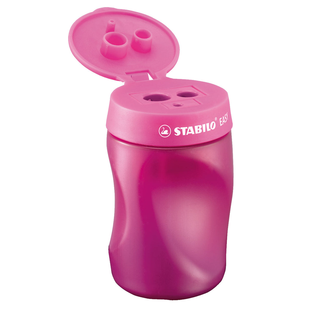 Stabilo easysharpener 3 in 1 puntenslijper links roze