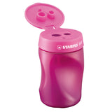 Stabilo easysharpener 3 in 1 puntenslijper links roze