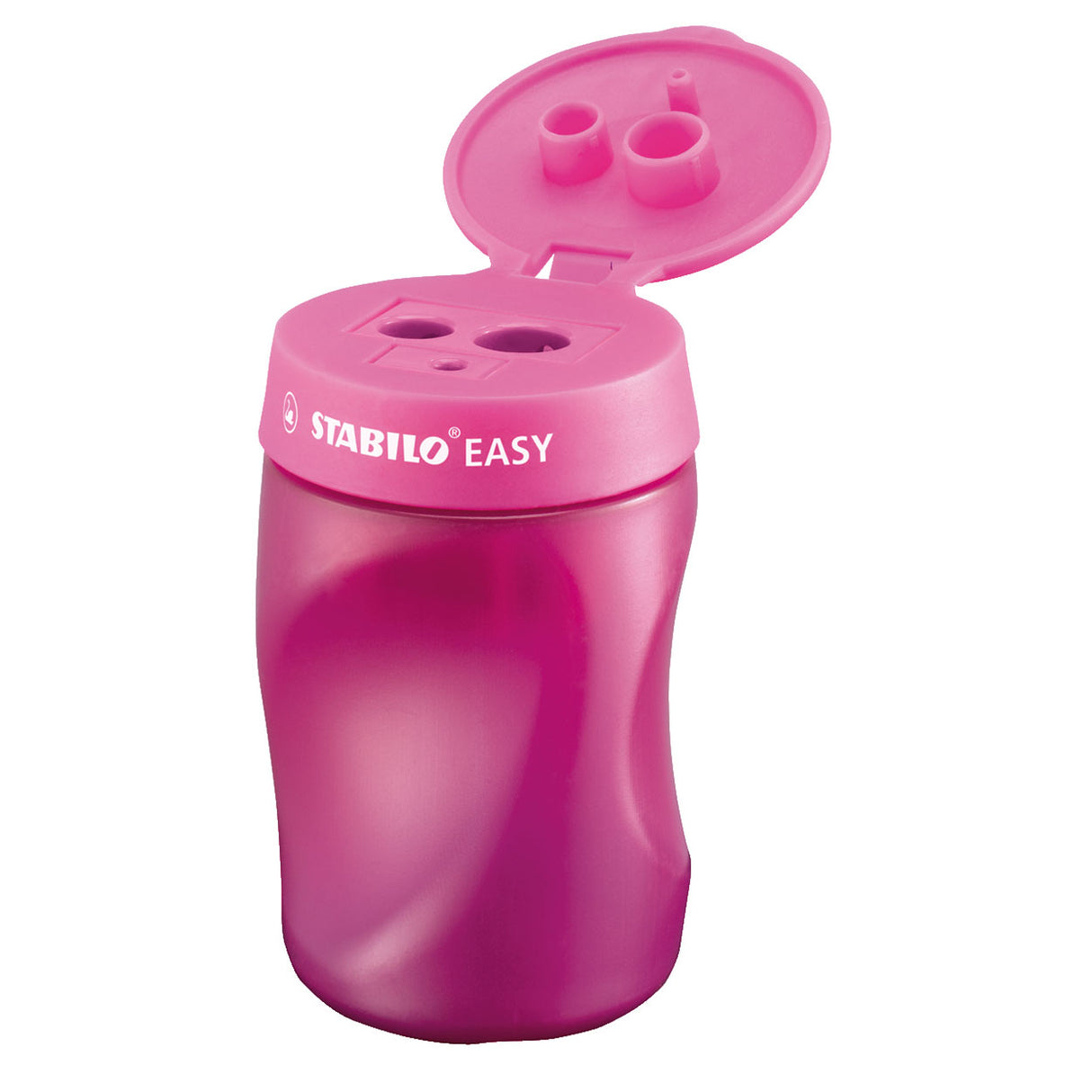 Stabilo easysharpener - 3 in 1 puntenslijper - rechts - roze