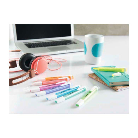 Stabilo tekstmarker swing cool 275 8-3 kleurenassortiment breed beitel 8 stuks