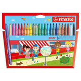 Stabilo Power Viltstift Set Met 24 Stuks