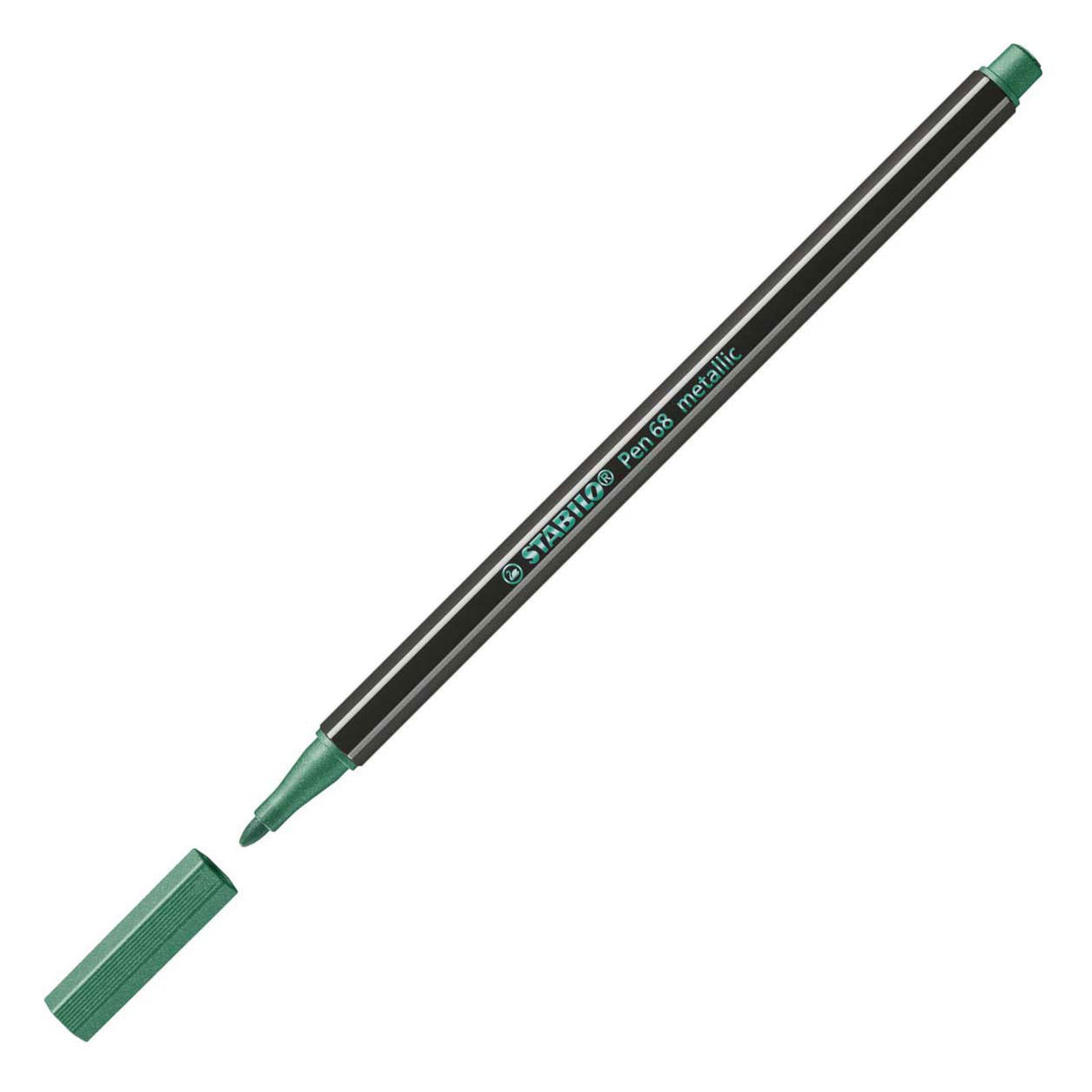 Stabilo Viltstift Metallic Groen (68 836)