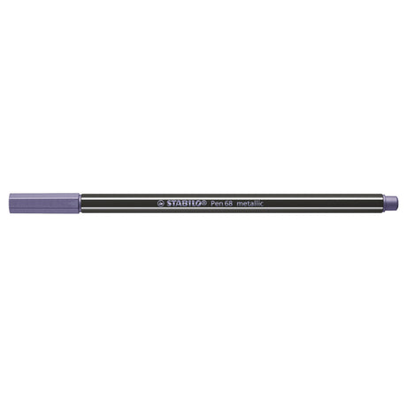 Stabilo pen 68 metallic - viltstift - paars (68 855)