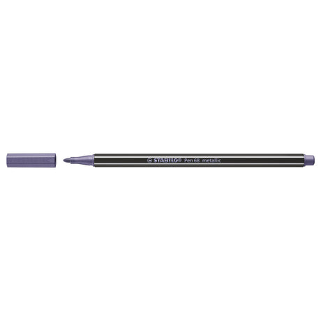 Stabilo gefillt -Tip pen metallesch Purple (6855)