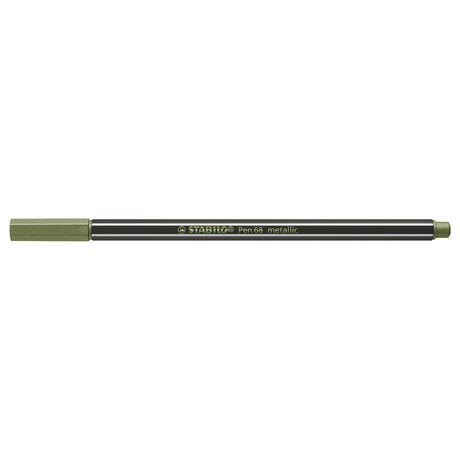 Stabilo pen 68 metallic - viltstift - lichtgroen (68 843)