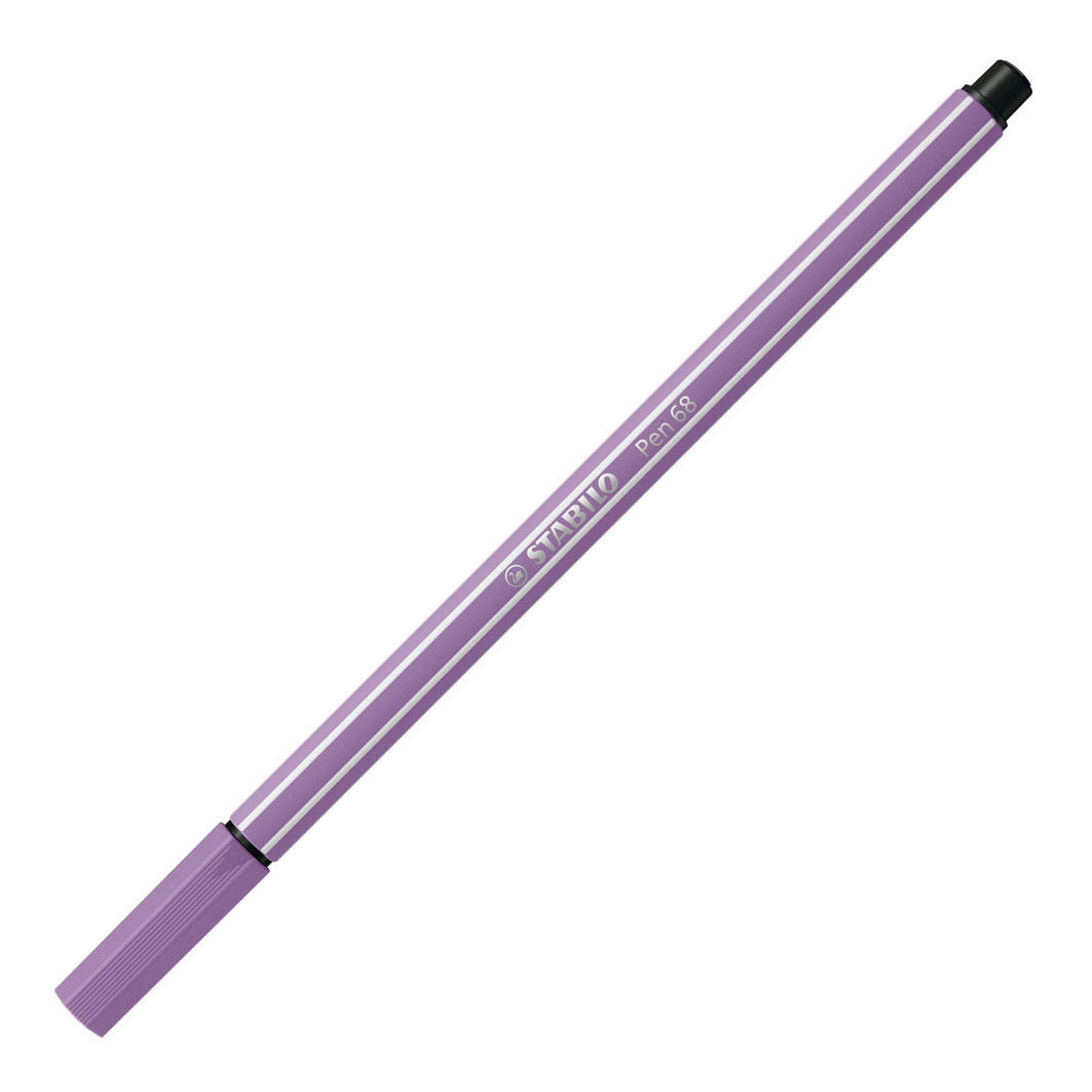 Stabilo pen 68 - viltstift - vergrijsd violet (68 62)