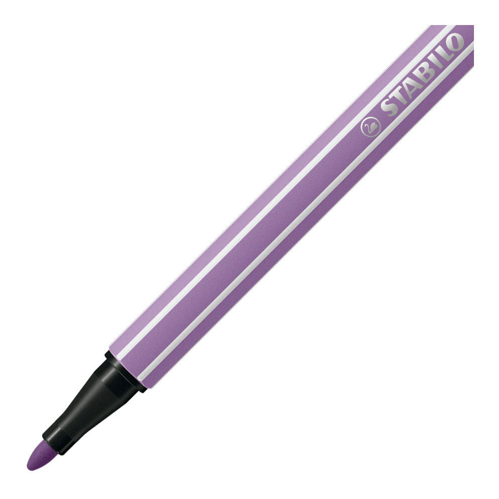 Stabilo pen 68 - viltstift - vergrijsd violet (68 62)