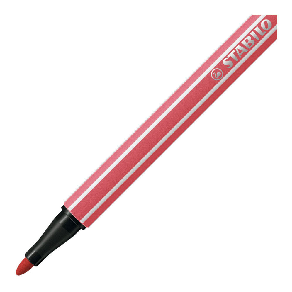 Stabilo pen 68 - viltstift - roestig rood (68 47)