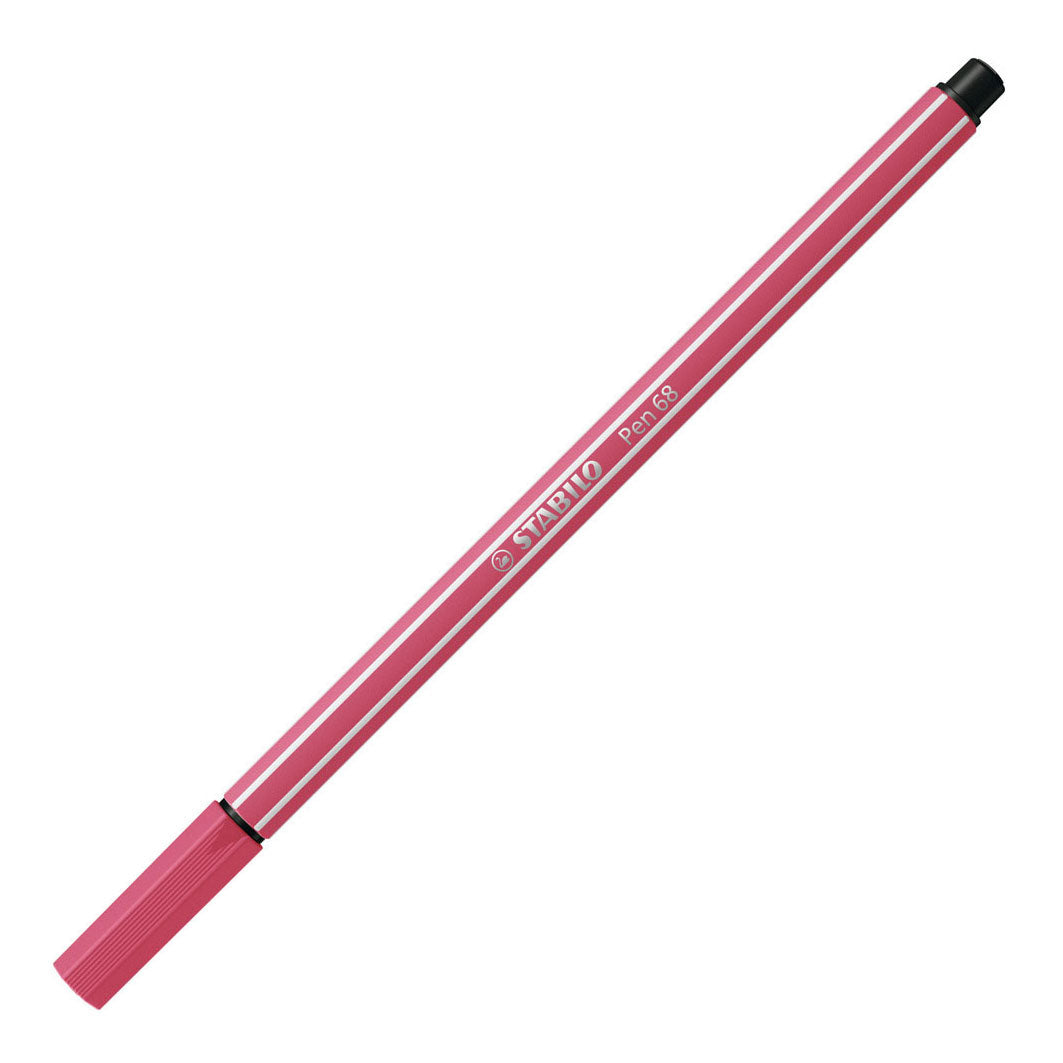 Stabilo pen 68 - viltstift - aardbeien rood (68 49)