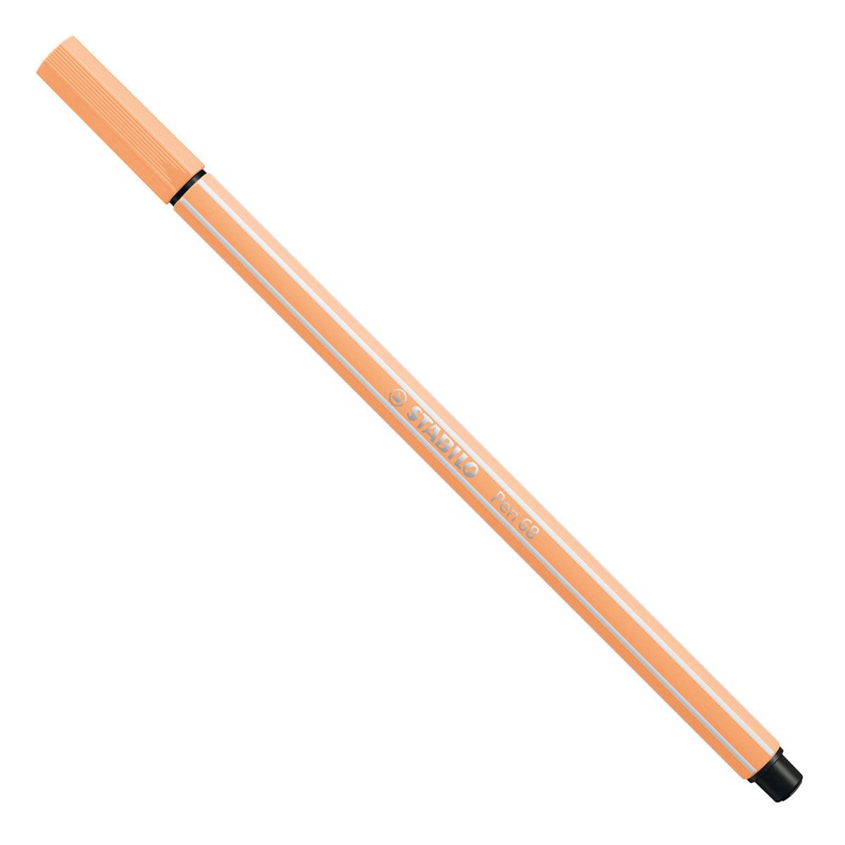 Stabilo pen 68 - viltstift - licht oranje (68 25)