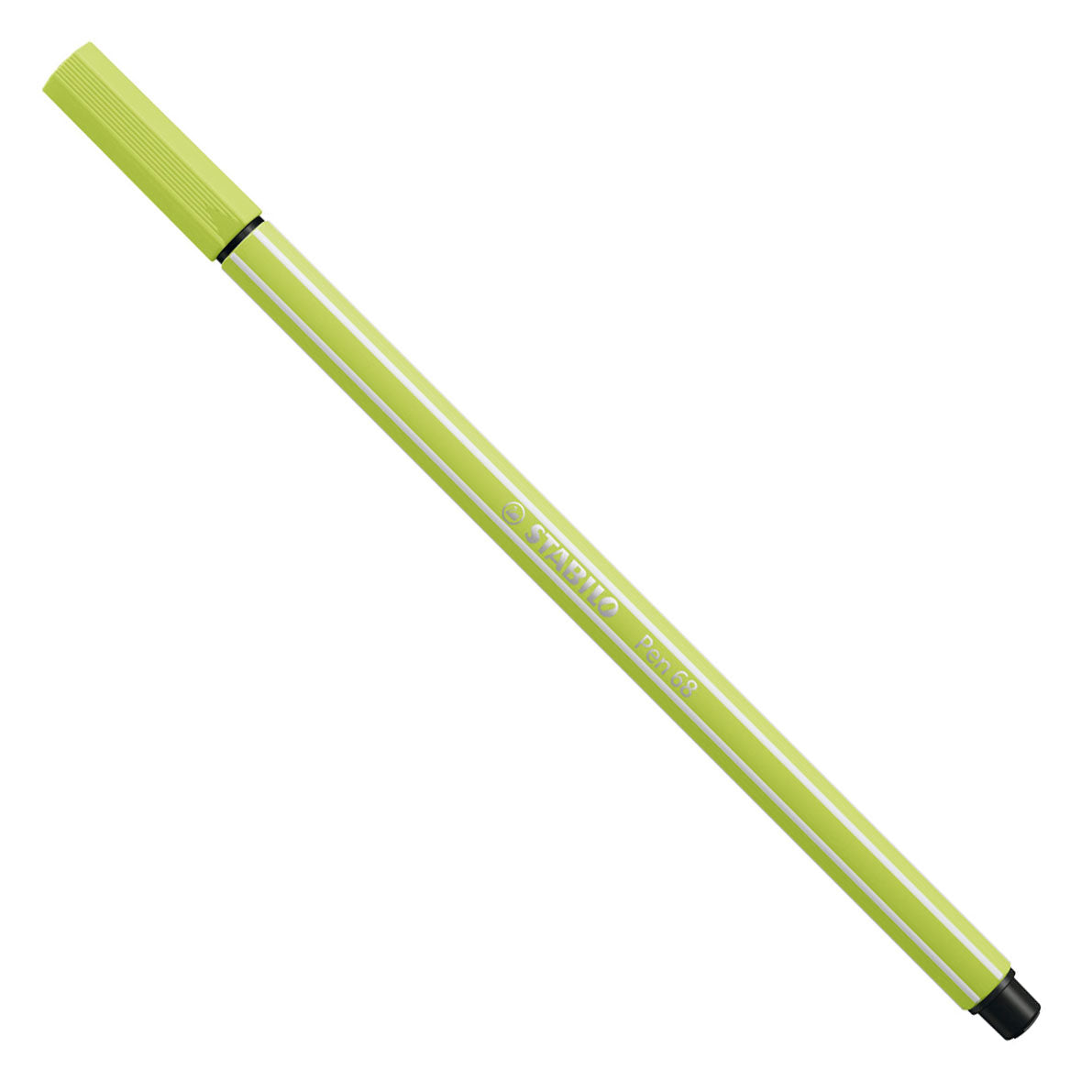 Stabilo pen 68 - viltstift - lime groen (68 14)