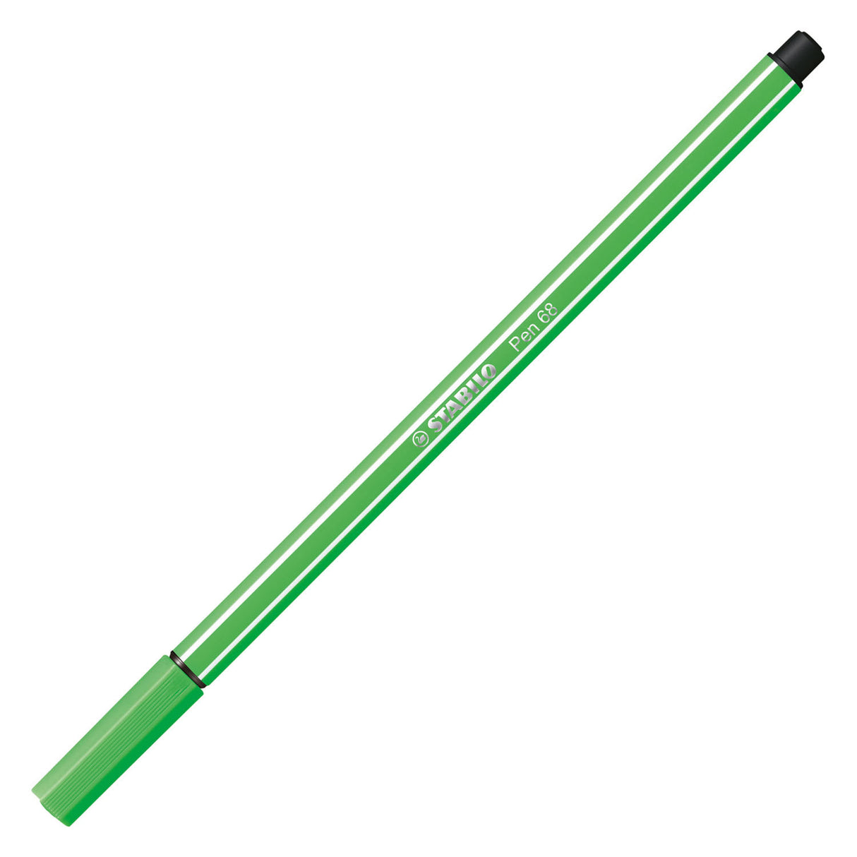 Stabilo pen 68 - viltstift - bladgroen (68 43)