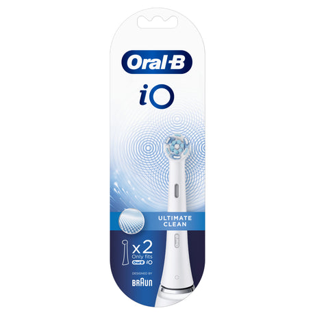 Oral-b io ultimate clean opzetborstels 2 stuks