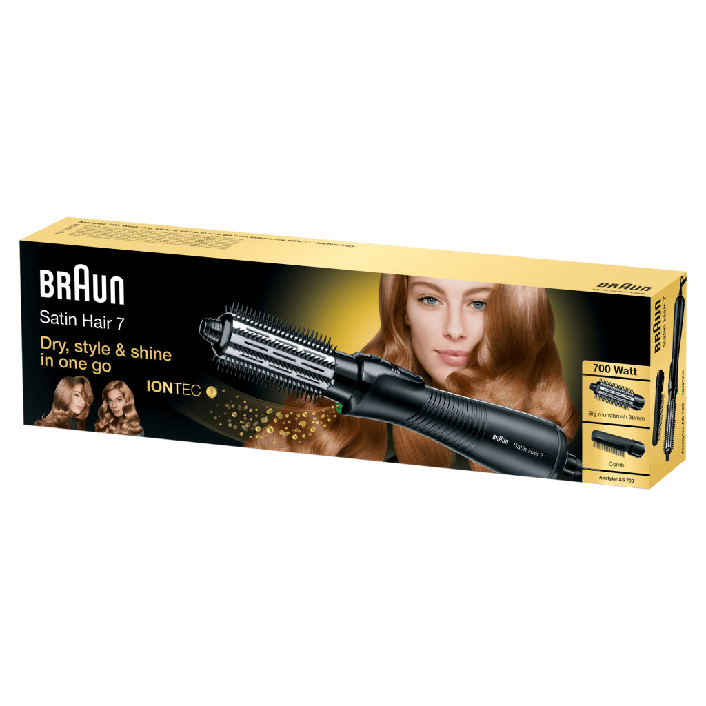 Braun as720 satin hair 7 iontec airstyler zwart zilver