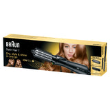 Braun AS720 Satin Hair 7 Iontec Airstyler Zwart Zilver