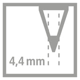 Stabilo carbothello -kalkpastel kleurpotlood - wit
