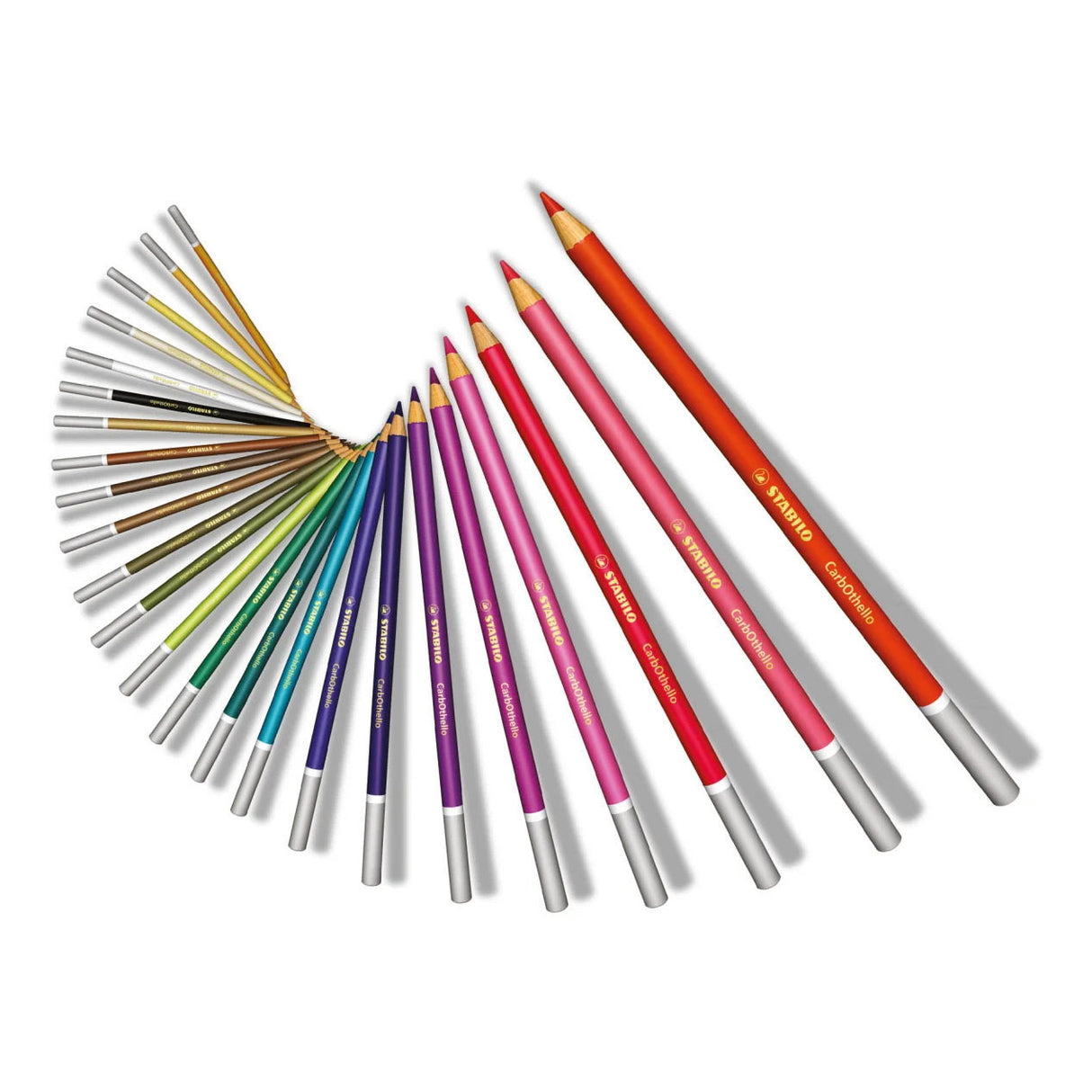 Stabilo carbothello - kalkpastel kleurpotloden - set 60 st.