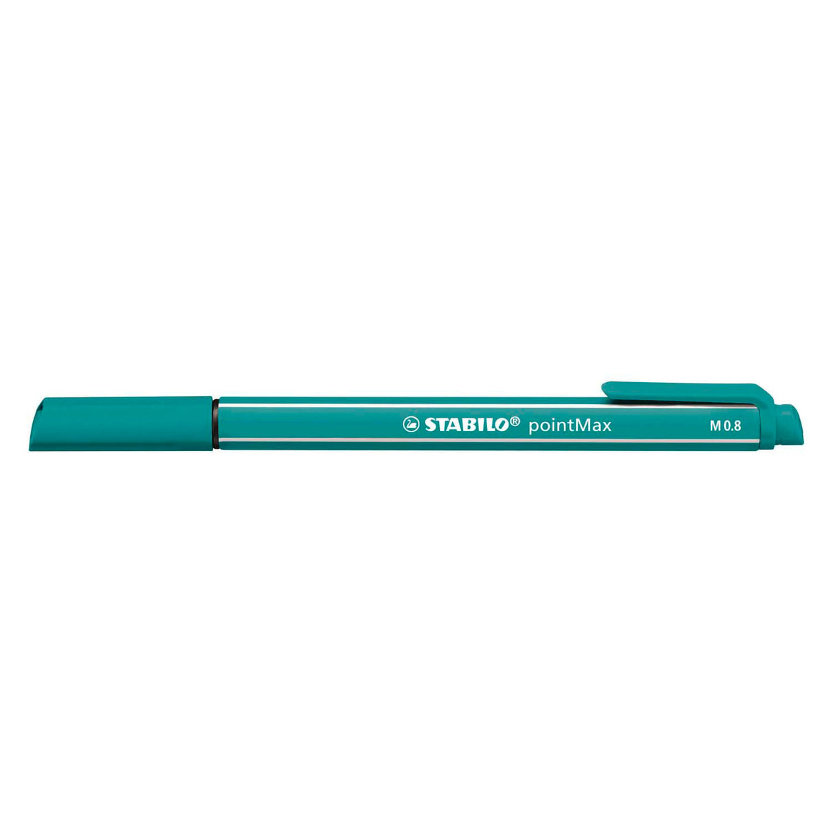 Stabilo pointmax - hardtip fineliner 0,8 mm - turquoise