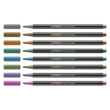Stabilo pen 68 metallic etui 8 kleuren